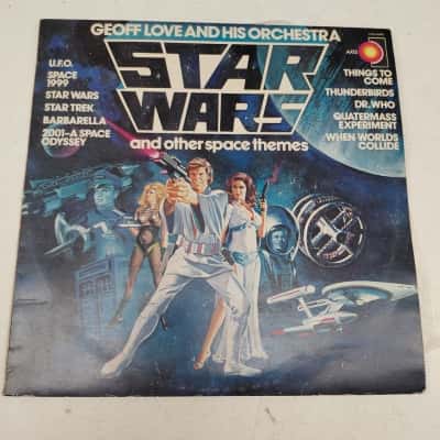 Star Wars and Other Space Items Vinyl Record 