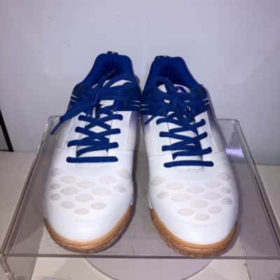 Unisex Nivia Blue/White HY-Court Shoes, Size 41 EUR