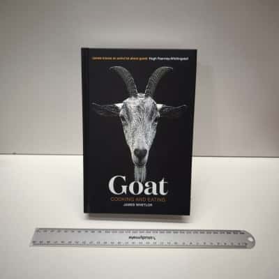 Signed Goat Cooking and Eating Hardcover Book James Whetlor Cookbook