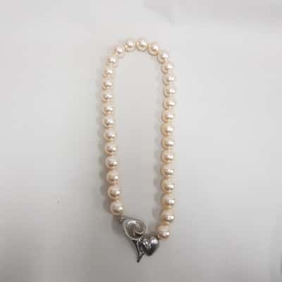  Womens Necklace Faux Pearl 
