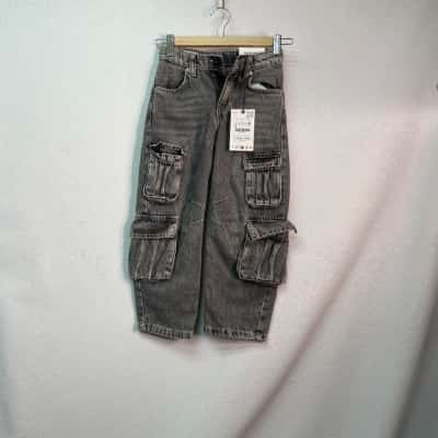Zara Kids Kids  Size 6 Jeans Grey 