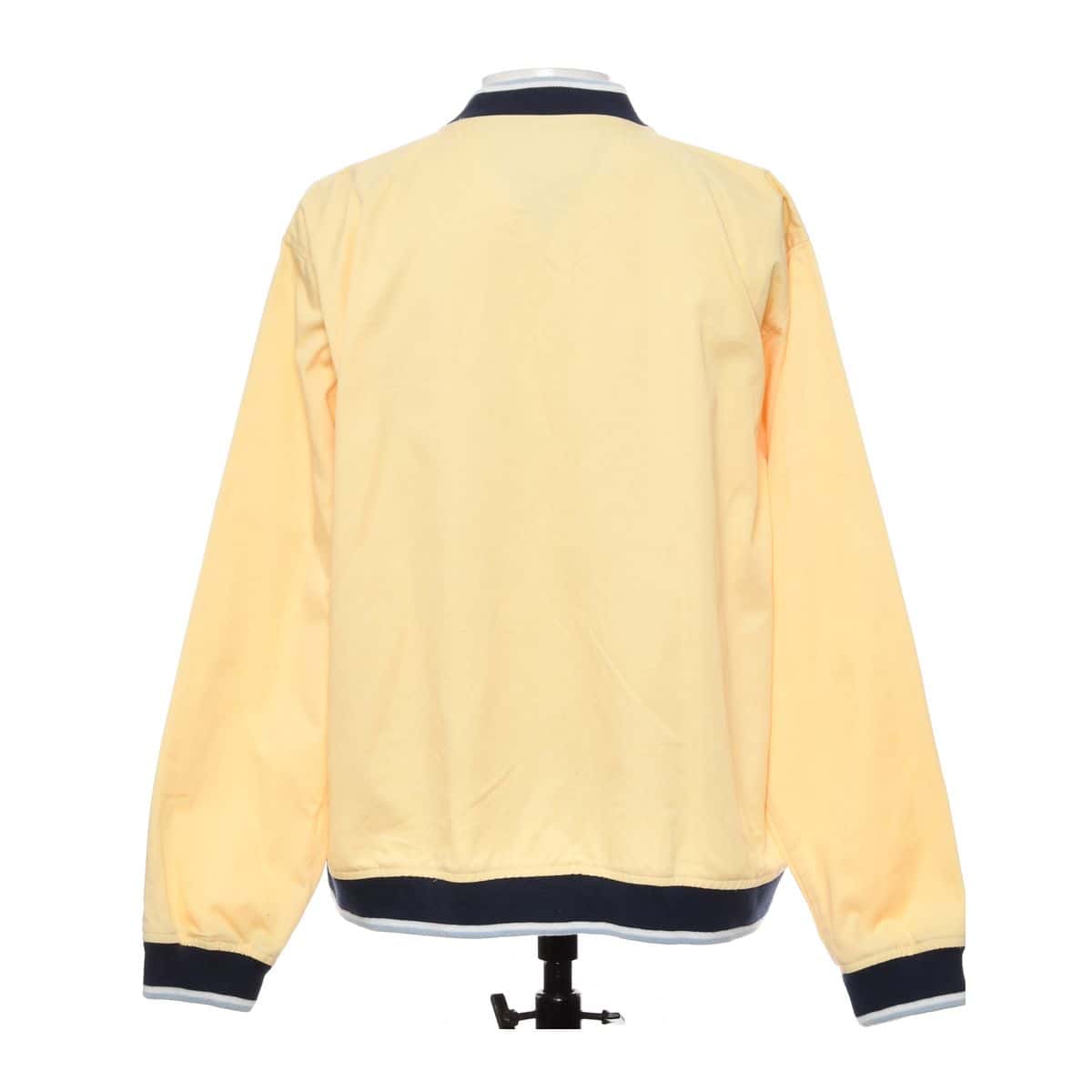 Casual Joe Men's Size XL Bomber Jacket Pale Yellow (s)