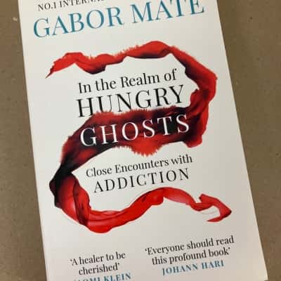 Number one International best seller, in the realm of Hungary ghosts, close encounters with addiction. By Gabor Mate