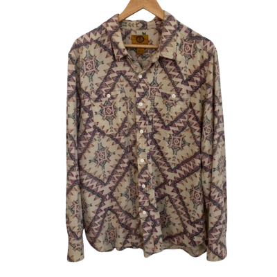 StapleFord Mens  Size XL Flannel Shirt Multicoloured / Pattern 
