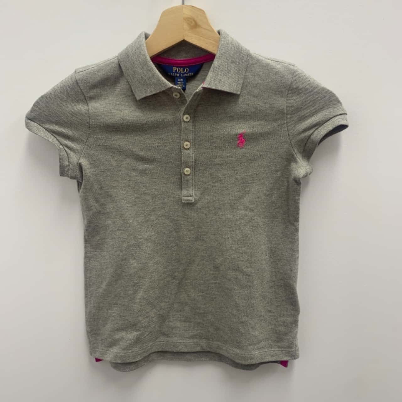 Polo Ralph Lauren Kids Polo Size 7 Grey 