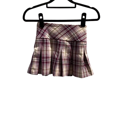 Mac & Ellie Size 4 Skirt Checked HTH1