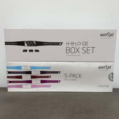 World HELO LX Personal Lifestyle Health Monitor With Germanium Stones Box Set & 5 Colour Bands  