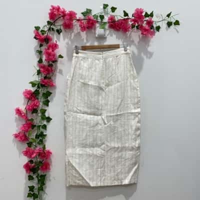 Seeds Women Skirt Size 8 White