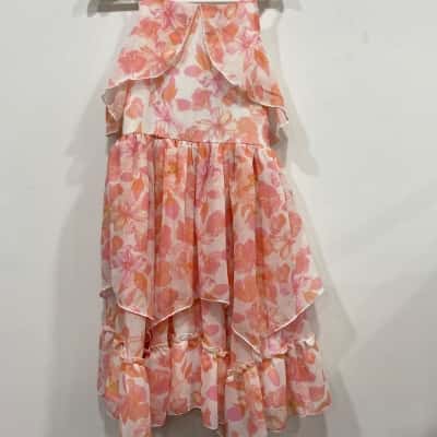 Origami Kids  Size 9 Dresses & Skirts Cream / Floral / Orange / Peach / Pink  