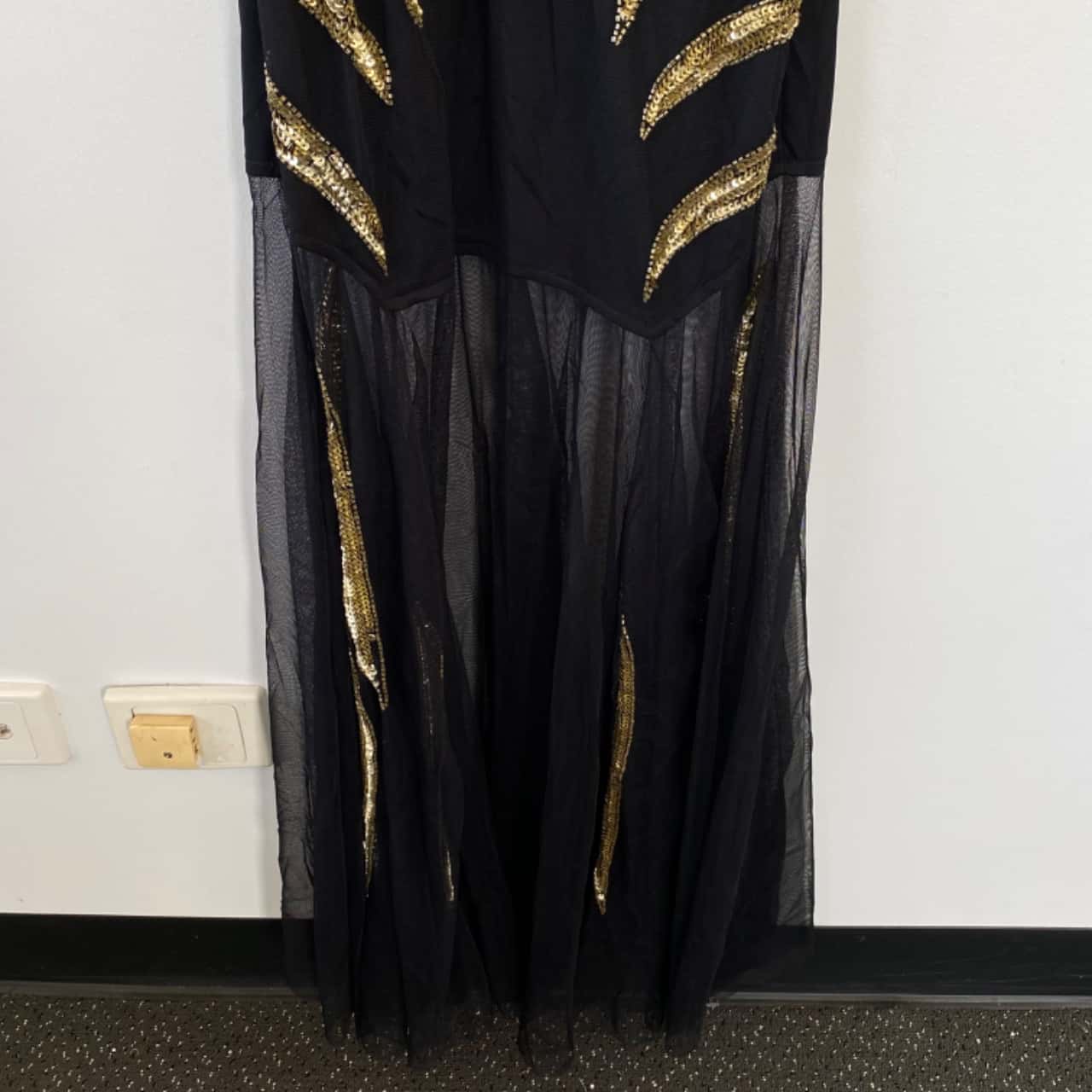 black and gold dress boohoo Forgiven Sequin Bodycon Mini Dress Rose Gold main image 1