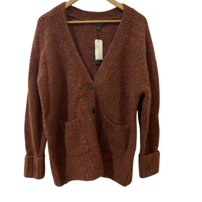 Banana Republic Womens  Size M Button-down Cardigan Brown 