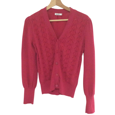 Marcs Womens  Size XS Cardigan Maroon 