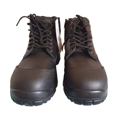 JB's Mens Steeler Zip Safety  Size 14 Boots Black  BN