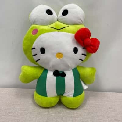 Hello Kitty Plush Green 13 Inches