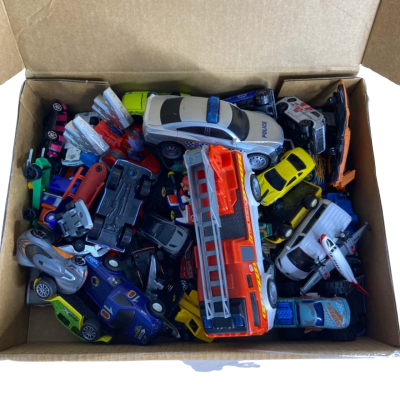 A Mystery bundle of random different cars and planes. 