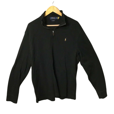 Men’s Size L Black Polo Ralph Lauren Jumper