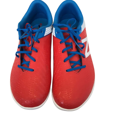 New Balance Kids(Teens)  US/AUS Size 7 Visaro Football Shoes Red / White 