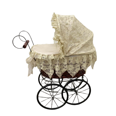 Victorian style baby doll carriage buggy stroller
