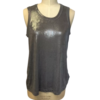 Sass & Bide Womens top Size M Silver