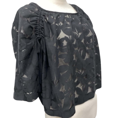 Gorman Womens  Size M Black  TOP 