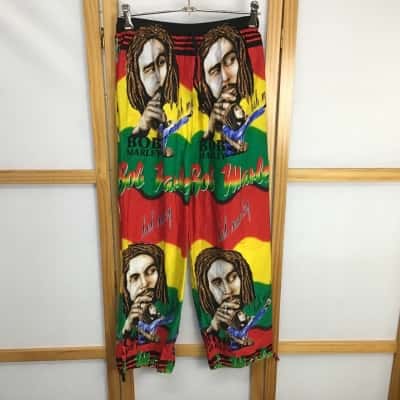 Unbranded Bob Marley Print Pants
