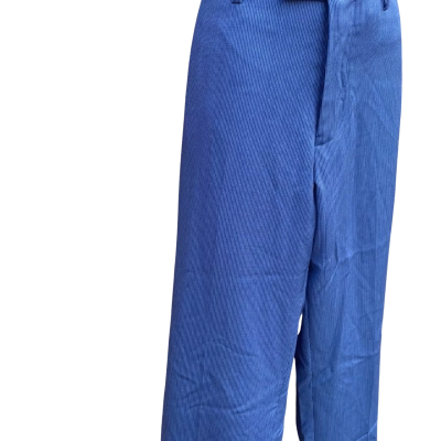 Dom Bagnato Mens Size 84/34 Dress Pants Blue 