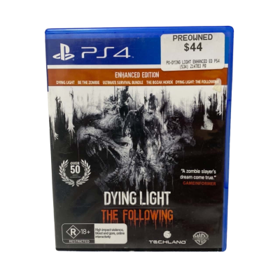 PS4 Dying Light The Following