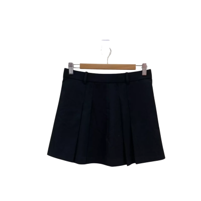 Uniqlo Womens  Size XS Skort Black Pleated