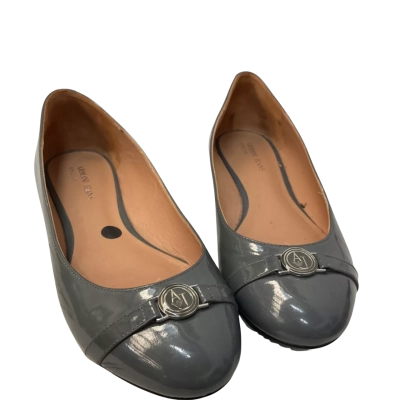 Womens Armani Jeans Approx Size 6 Flats Grey 