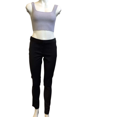 Saba Womens  Size 10 Harper Ankle Length Pants Black 