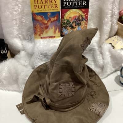 1st Edition Harry Potter Books & Sorting Hat