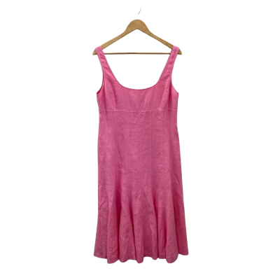 Ralph Lauren Womens  Size 12 Sleeveless Dress  Pink  