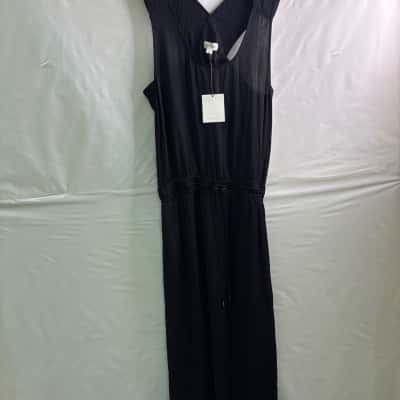 Witchery Womens  Size 16 Maxi Dress Black  