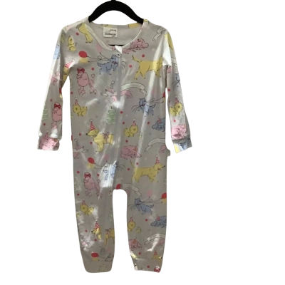 BNWT Peter Alexander Kids Size 18-24m Multicoloured Animal Pics Onesie RRP$49.95 (Baby)