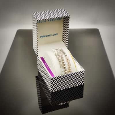 Bella Perlina "Infinite Love" Bracelets (3) In Original Box