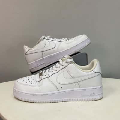 Nike Mens  Air Force 1 Size 8 Sneakers / Trainers White 