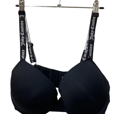 Juicy Couture Womens  Size 40 c Bra Black  
