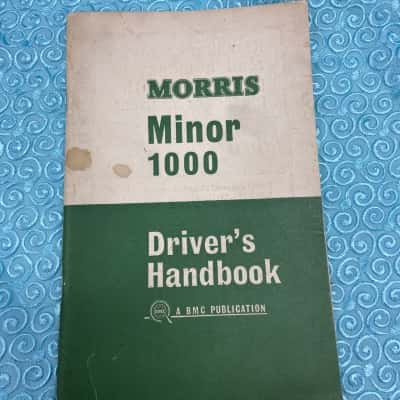 Morris Minor drivers handbook 1967