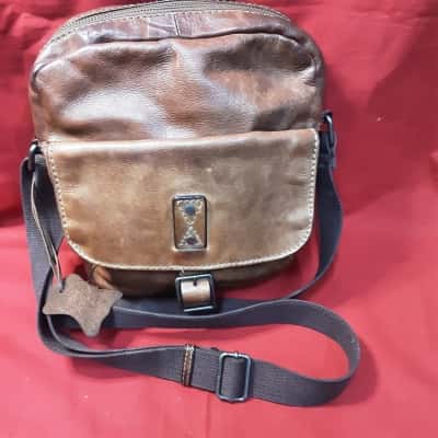 Colorado Women's Brown vintage look soft leather cross body bag