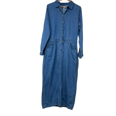 Brand New - Grab Denim Dress - Size 14