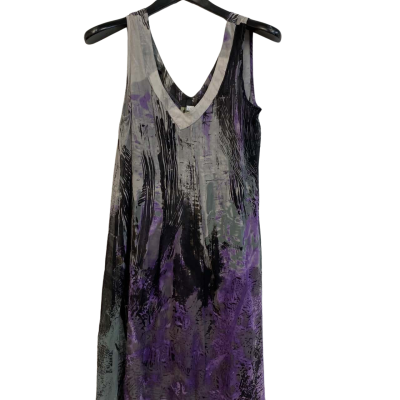  Womens  Size 10 Black  / Purple dress