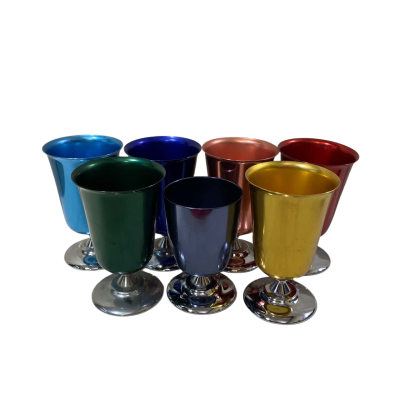Vintage Retro Small Peacock Wine (7 Pcs)