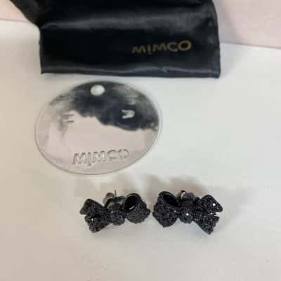 BNWT Mimco Bow Stud Earrings 
