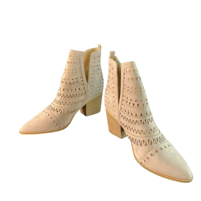 Verali Womens Size 40 Blush Pink Karina ankle boots