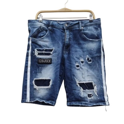  Cipo&Baxx Mens Size 33 Cropped Jeans Blue (3)