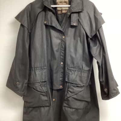 Driza-Bone Mens  Size M Winter Jacket Black  