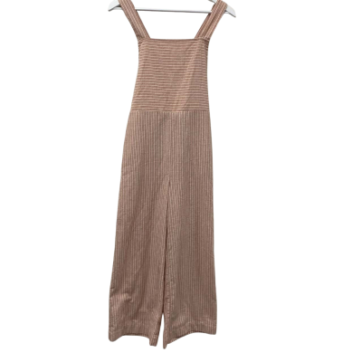 Nude Lucy Womens Size S Overalls Striped 