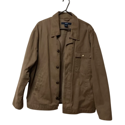 Men’s Gap  Size L Front Zipper brown jacket