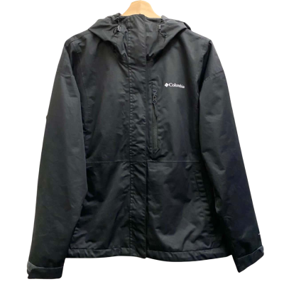 Columbia Black Waterproof Hiking Jacket Size L