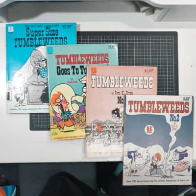 4x Tumbleweeds Editions Vintage Books 